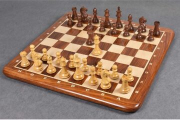 rosewood wooden chess set