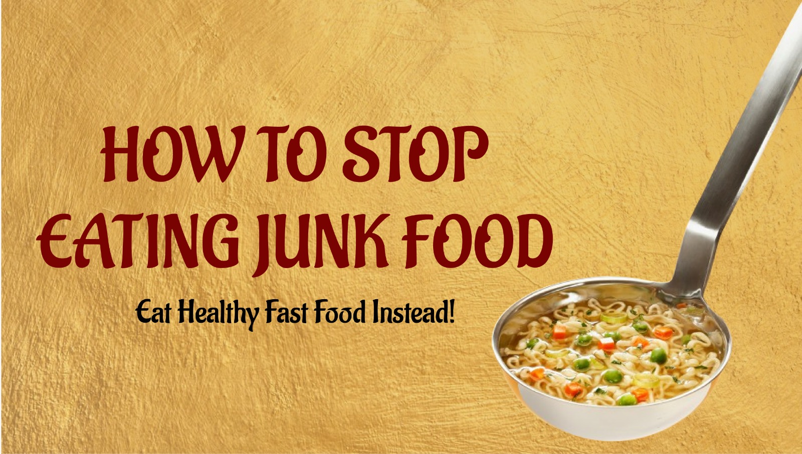 eat healthy fast food instead of junk food after workout