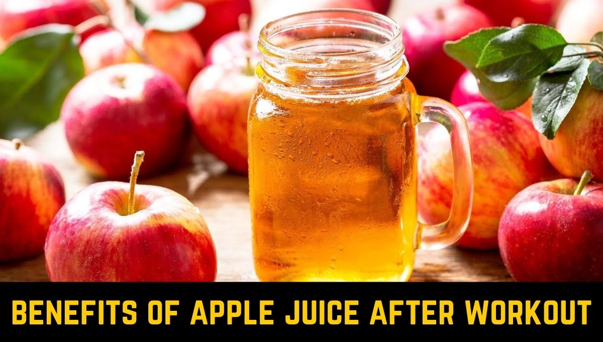 apple juice after workout