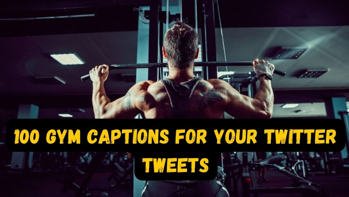 gym captions for twitter